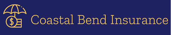 Coastal Bend Insurance logo with umbrella.